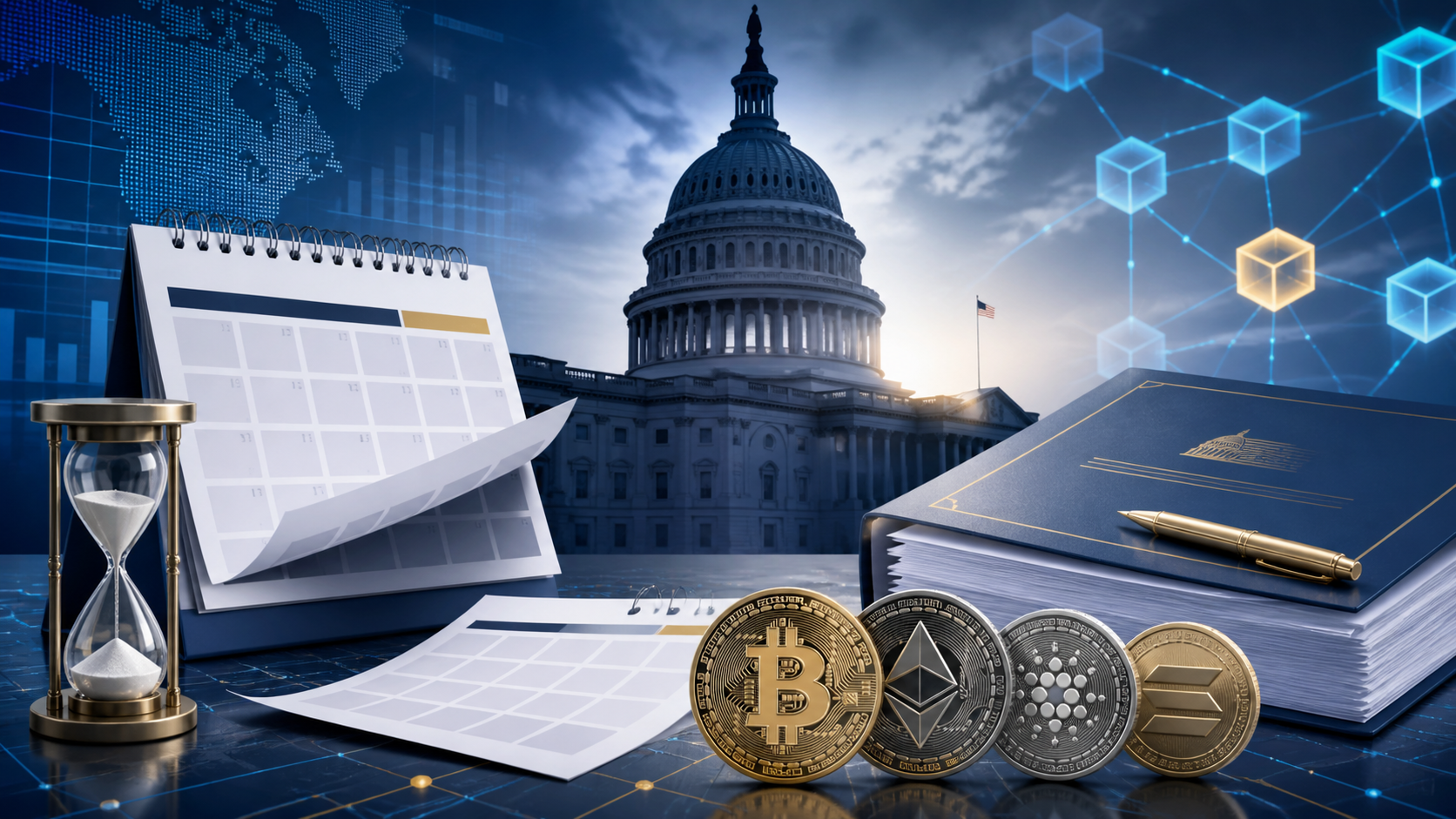 Digital asset policy calendar