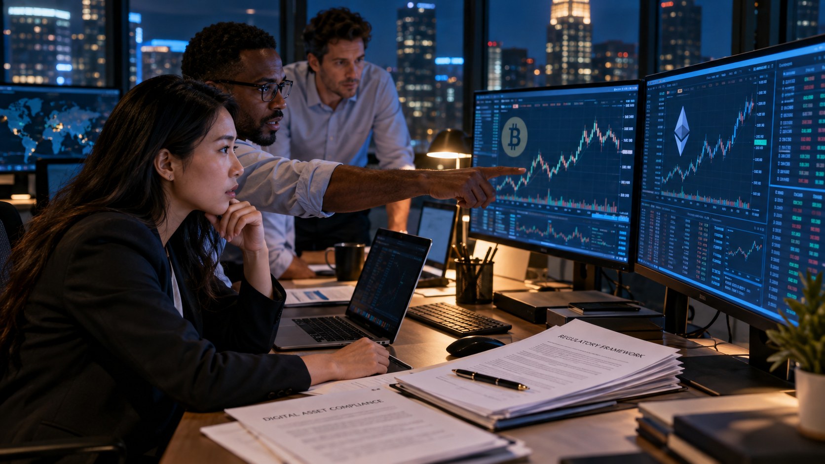Crypto market opens the week around regulation, ethics and liquidity