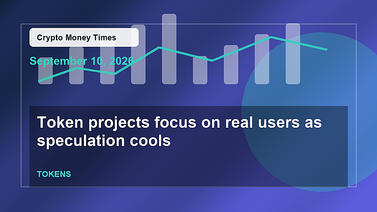 Token projects focus on real users as speculation cools